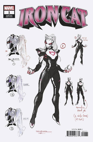 Iron Cat #1 - Marvel Comics - 2022 - 1:10 Villa Design Variant
