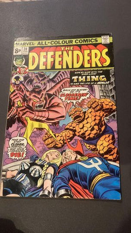The Defenders #20 - Marvel Comics - 1975