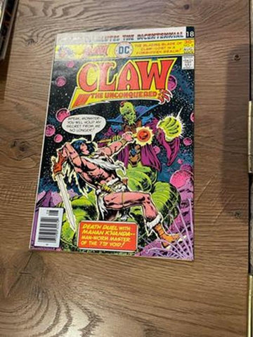 Claw the Unconquered #8 - DC Comics - 1976