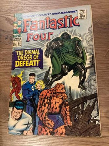 Fantastic Four #58 - Marvel Comics - 1967