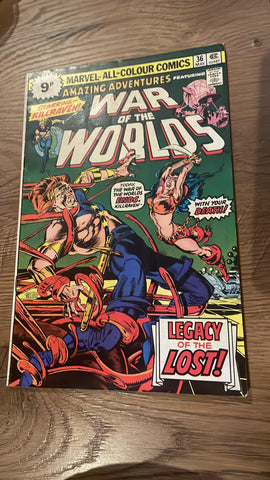Amazing Adventures #36 - Marvel Comics - 1976
