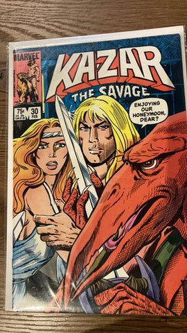 Ka-Zar The Savage #30 - Marvel Comics - 1984