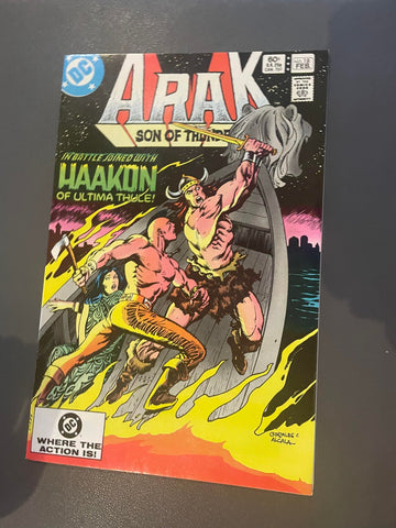 Arak Son of Thunder #18 - DC Comics - 1983