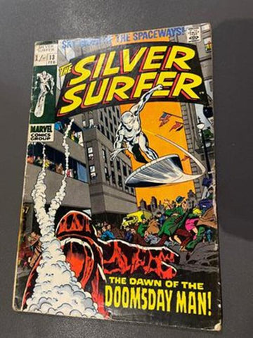 Silver Surfer #13 - Marvel Comics - 1970 - GD/VG
