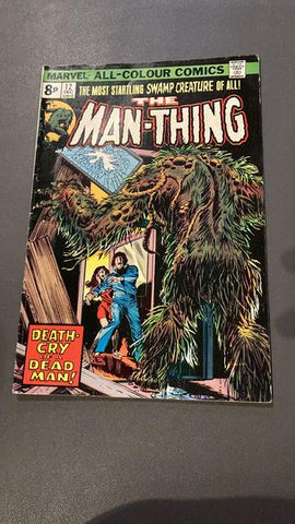 Man-Thing #12 - Marvel Comics - 1974