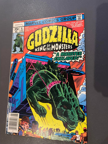 Godzilla #6 - Back Issue - Marvel Comics - 1978