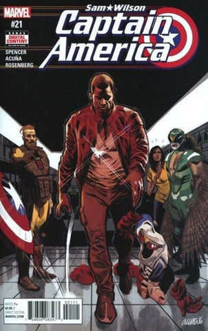 Sam Wilson Captain America #21 - Marvel Comics - 2016