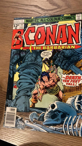 Conan The Barbarian #77 - Marvel Comics - 1977