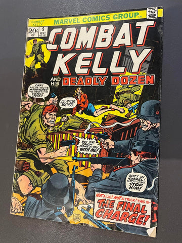 Combat Kelly #9 -  Marvel Comics - 1973