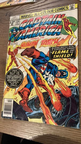 Captain America #216 - Marvel Comics - 1977