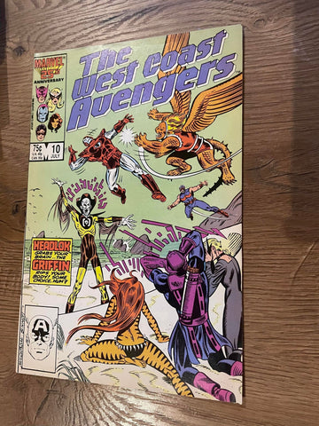 West Coast Avengers #10 - Marvel Comics - 1986
