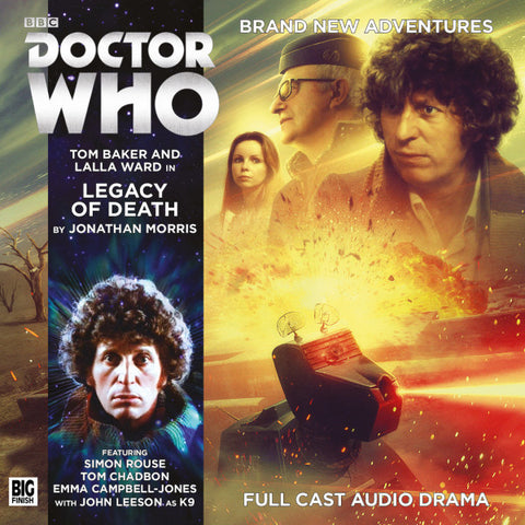 5.4. Doctor Who: Legacy of Death - Big Finish - Audio CD 2016