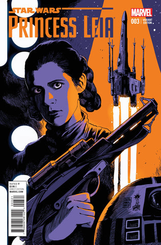 Star Wars Princess Leia #3 - Marvel Comics - 2015 - Francavilla Variant