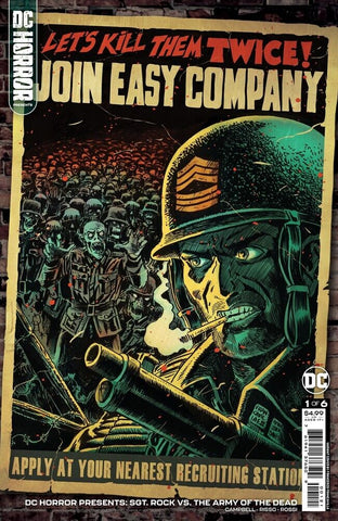 DC Horror: Sgt. Rock Vs. Army Of The Dead #1 - DC - 2022 - Cover B