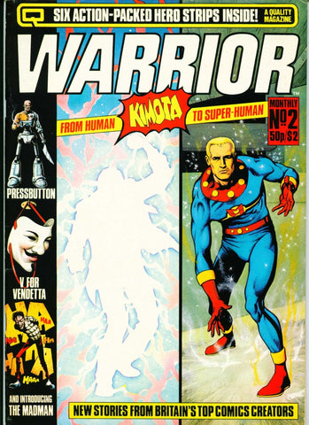Warrior Magazine #2 - Quality Magazine - 1982