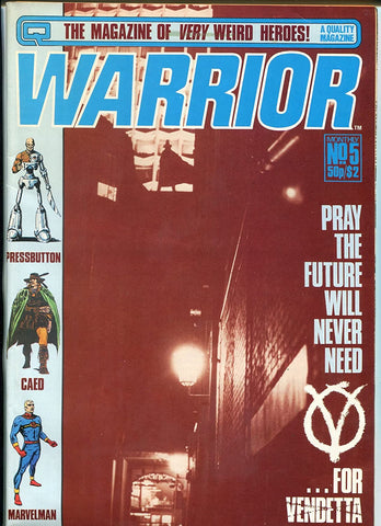 Warrior Magazine #5 - Quality Magazines - 1982
