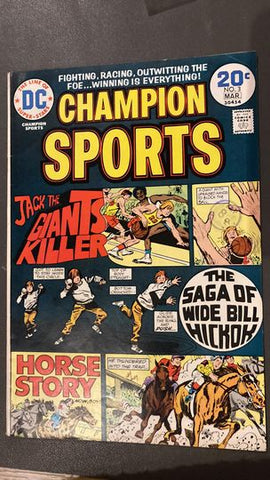 Champion Sports #3 - DC Comics - 1974