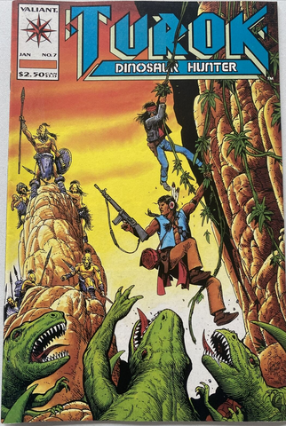Turok Dinosaur Hunter #7 - Valiant - 1993