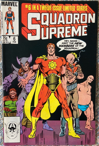 Squadron Supreme #6 - Marvel Comics - 1986